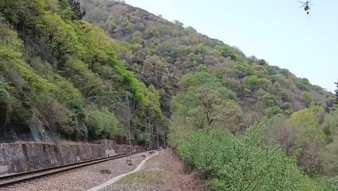 Se restablece la circulación de trenes entre Las Fraguas y Los Corrales