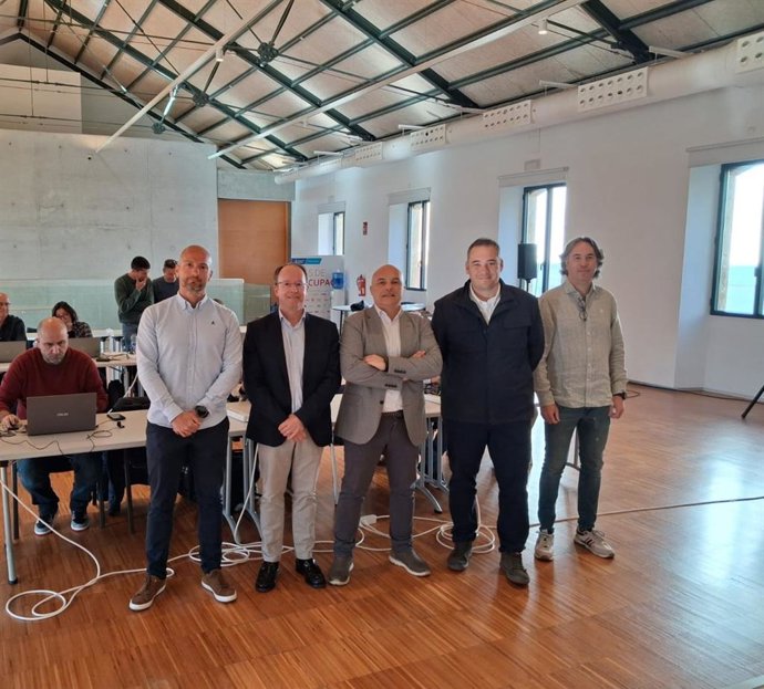 El regidor de Innovación del Ayuntamiento de Palma, Miquel Busquets, en el arranque de los cursos sobre ciberseguridad.