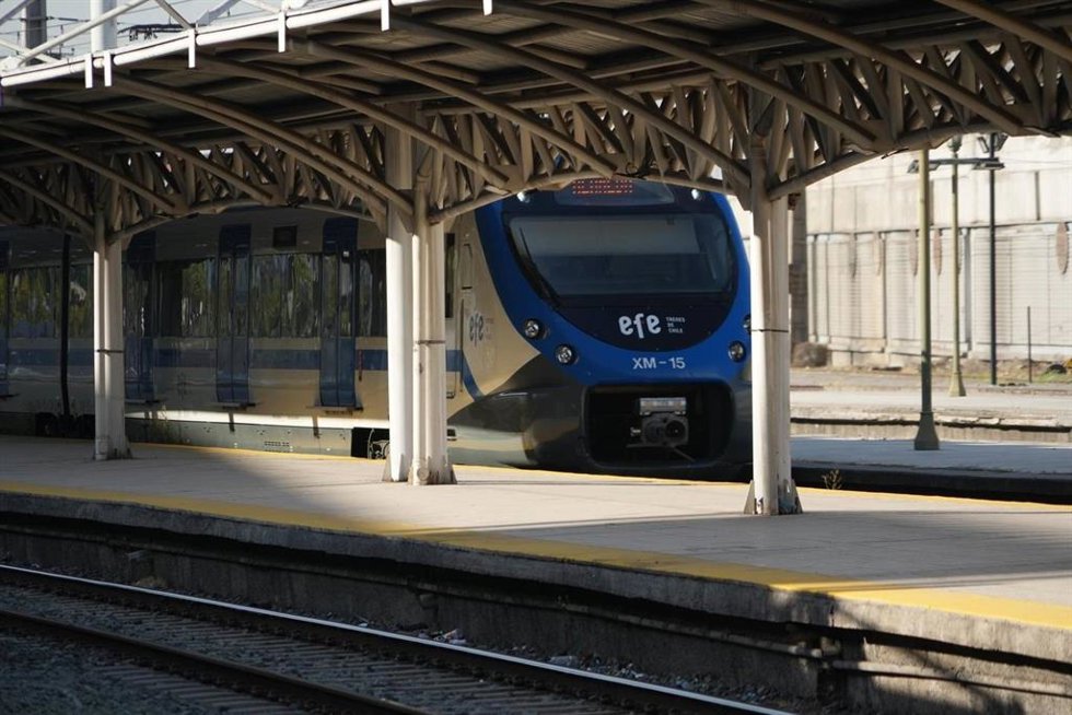 Tren en Chile.