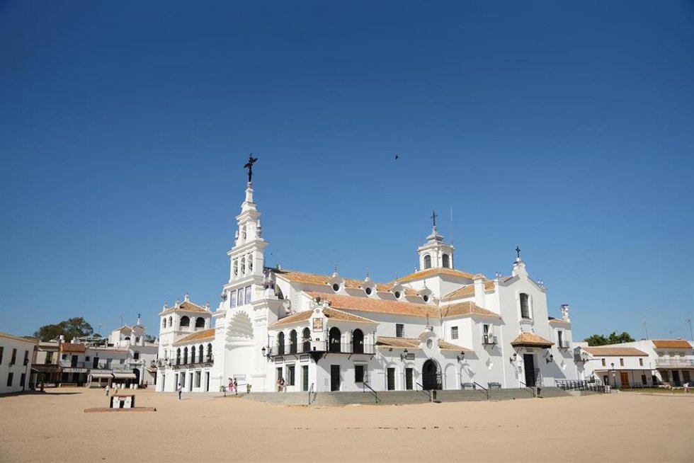 Archivo - Aldea de El Rocío, en Almonte (Huelva).