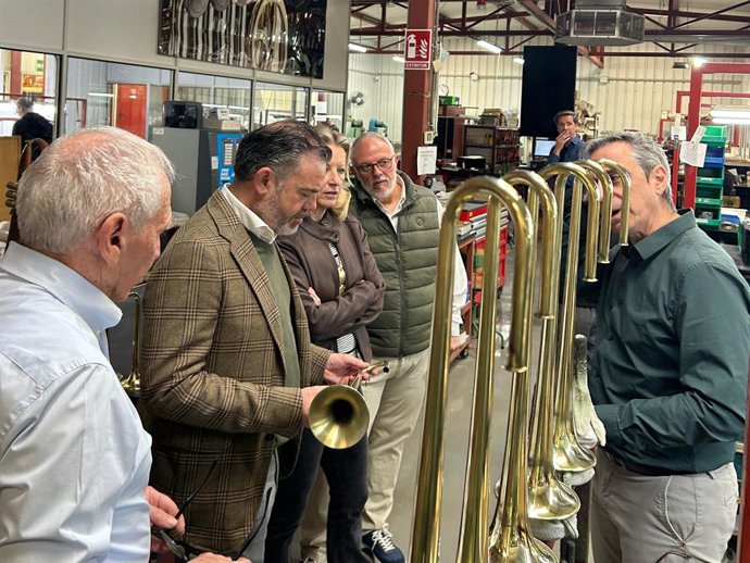 Visita a les instal·lacions de Stomvi