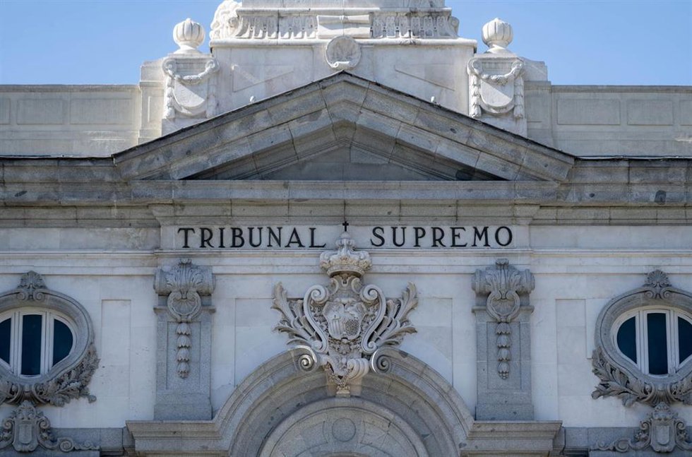 Archivo - El edificio del Tribunal Supremo.