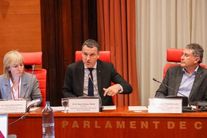 El conseller de Agricultura de la Generalitat, Òscar Ordeig.