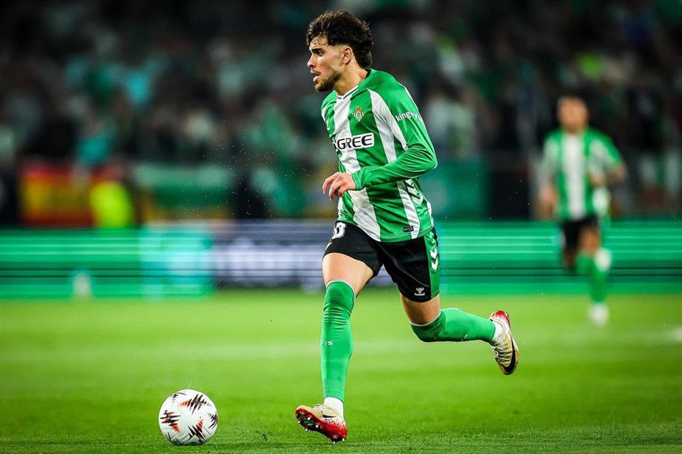 El jugador del Real Betis Ez Abde.