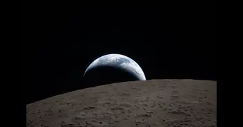 Artemis II toma la primera foto de la Tierra desde la cara oculta de la Luna