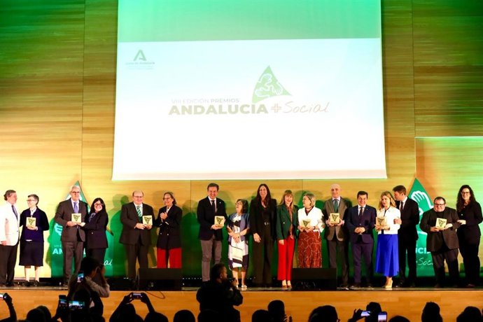 Entrega de los Premios Andalucía + Social.