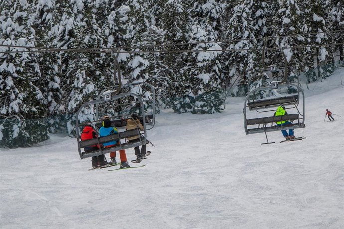Archivo - Estació d'esquí de La Molina 