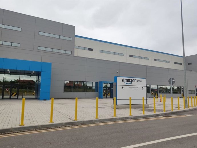 Archivo - Centro Logístico de Amazon en Siero.