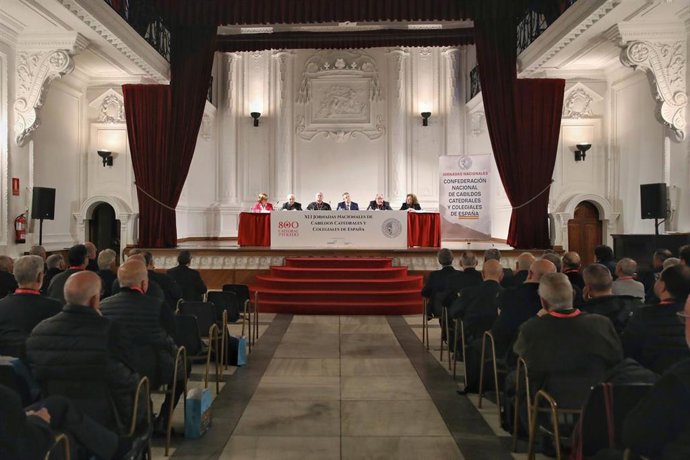Inauguración de las XLI Jornadas Nacionales de Cabildos Catedrales y Colegiales de España en Toledo.