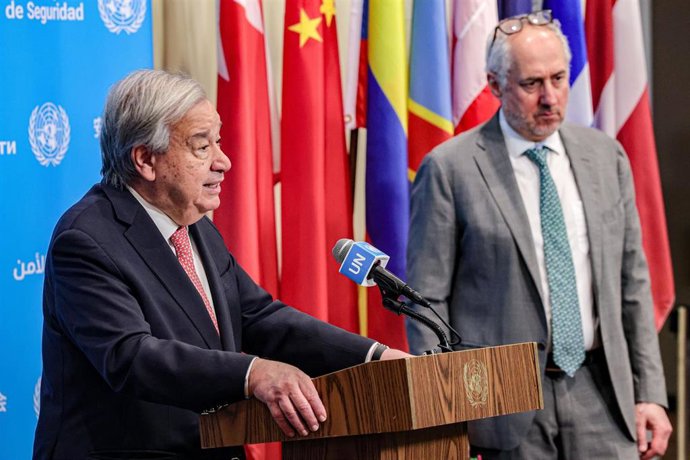 El secretario general de Naciones Unidas, António Guterres