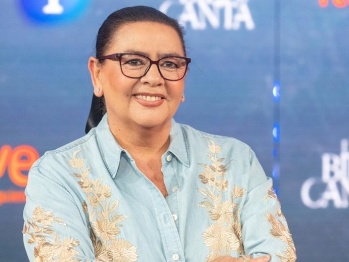 Archivo - María del Monte posa en el photocall de la presentación de 'La bien cantá', a 25 de septiembre de 2024, en Madrid (España).