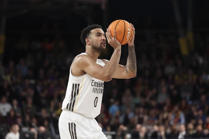 Trey Lyles durante un partido del Real Madrid