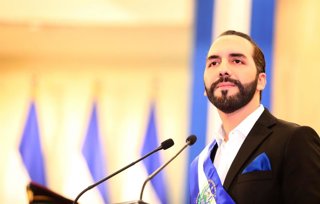 Archivo - El presidente de El Salvador, Nayib Bukele, en una imagen de archivo