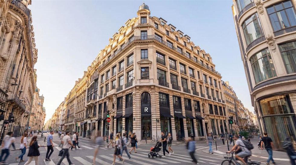 Sede de Revolut en Europa Occidental, situada en París