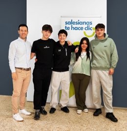 Participantes del Colegio María Auxiliadora de Zaragoza.