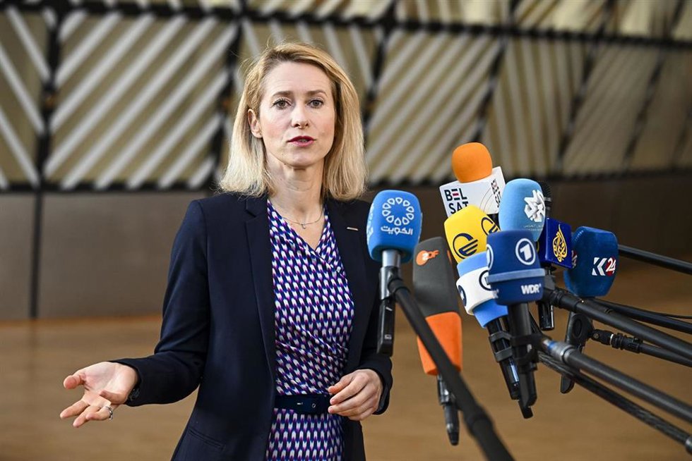 La Alta Representante de la UE para Política Exterior, Kaja Kallas.