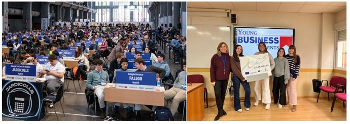 Un total de 2 estudiantes madrileños competirán por el título de mejor empresario virtual del país