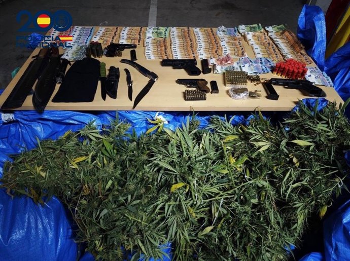 Operação contra vários clãs familiares envolvidos no cultivo de maconha em Sevilha.