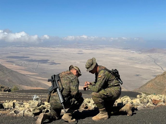 Unidades del Grupo Táctico 'Canarias'