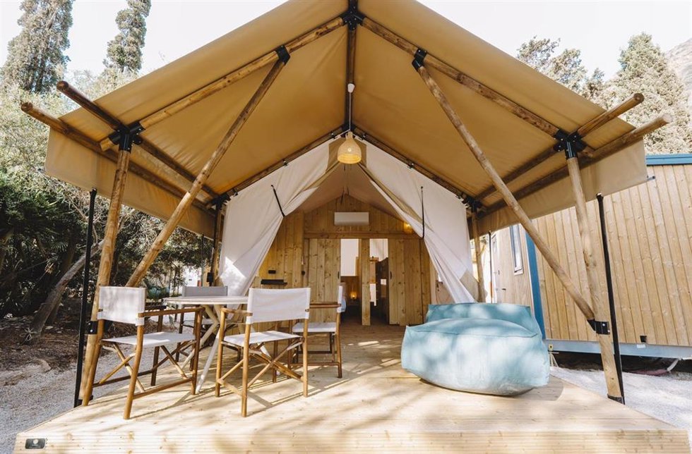 Los campings españoles rozan el lleno total durante Semana Santa gracias a los bungalows y glampings.