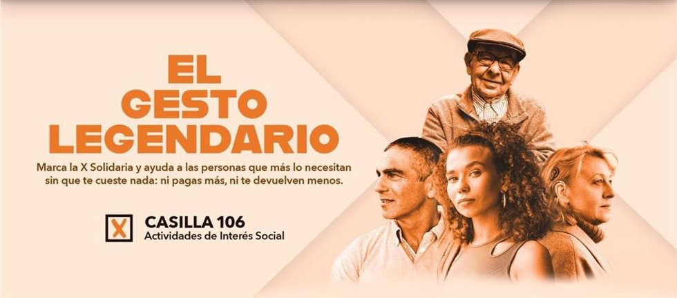Campaña X solidaria 2026