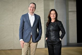 Juan María Aramburu, CEO de Keepler y Mercedes Oblanca, presidenta y CEO de Accenture en España y Portugal