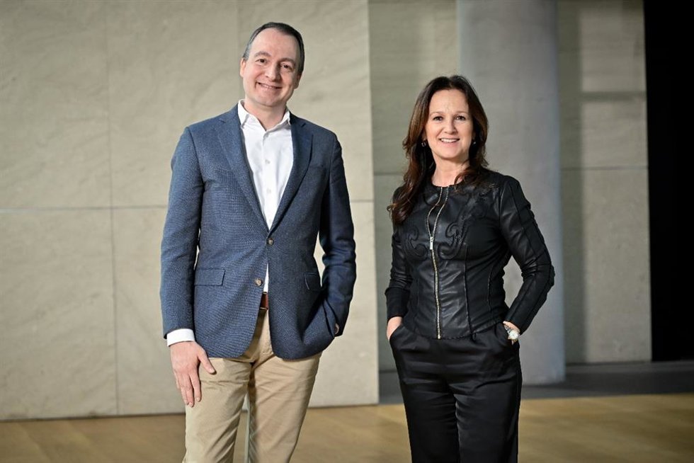 Juan María Aramburu, CEO de Keepler y Mercedes Oblanca, presidenta y CEO de Accenture en España y Portugal
