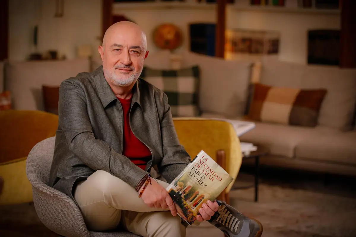 El escritor Pablo Álvarez. - PLANETA / JAVIER OCAÑA