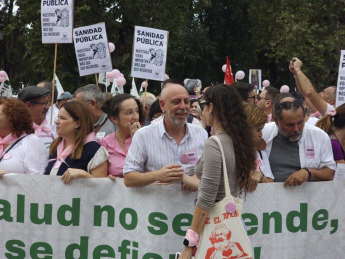 Manifestación por la sanidad pública