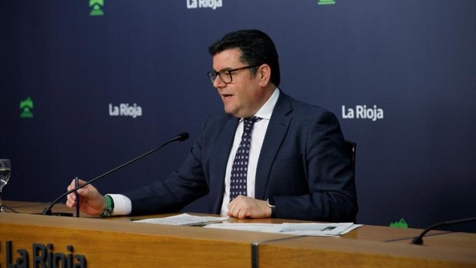 El portavoz del Gobierno riojano, Alfonso Domínguez.