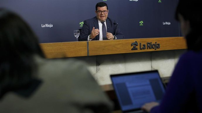 El portavoz del Gobierno riojano, Alfonso Domínguez