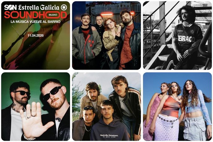Bilbao se prepara para Soundhood SON Estrella Galicia, que se celebra este 11 de abril en la ciudad vasca