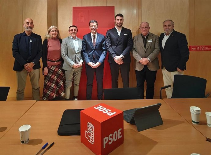 Reunión de ADESP con el PSOE en el Congreso de los Diputados