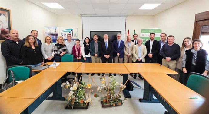 Acto de la firma del convenio colectivo para el sector de la sanidad privada en la provincia de Huelva.