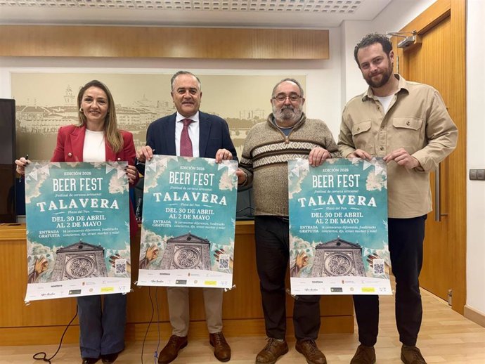 Presentción del Beer Fest Talavera 2026.