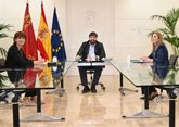 Foto: López Miras ultima con CCOO y UGT la nueva Estrategia de Empleo 2026-2029