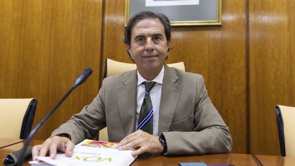 Archivo - El parlamentario andaluz de VOX Benito Morillo/Archivo