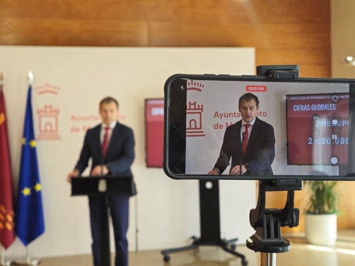 El concejal de Pedanías y Vertebración Territorial, Marco Antonio Fernández