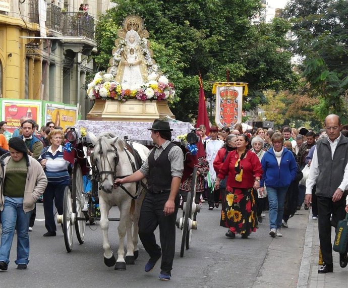 Hermandad del Rocío de la ciudad de Rosario en Argentina.