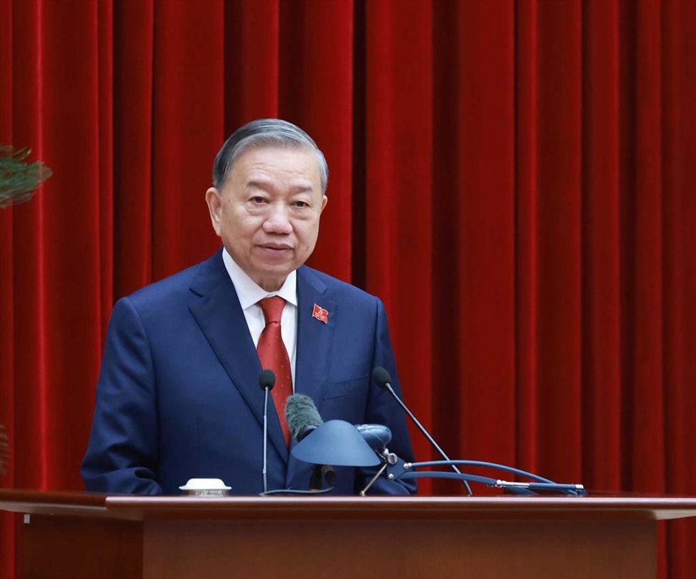 Archivo - El presidente de Vietnam, To Lam.