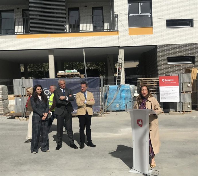 La alcaldesa de Zaragoza, Natalia Chueca