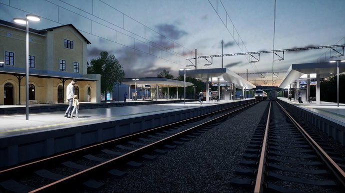 Proyecto ferroviario en el que participa OHLA