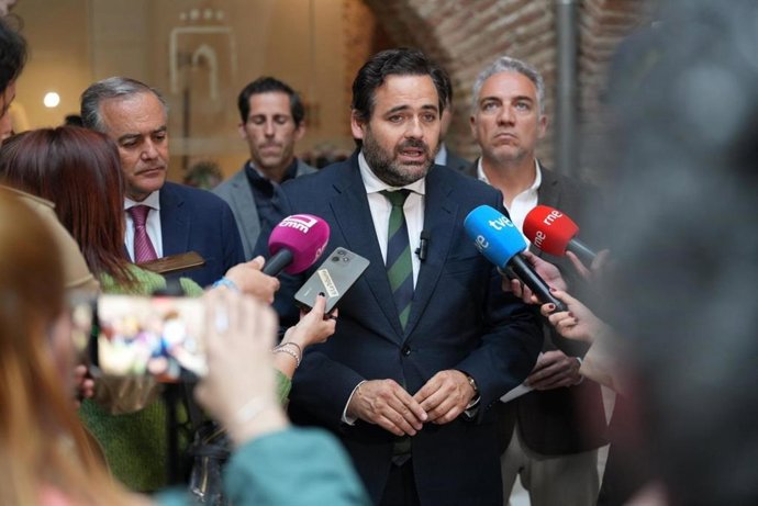 El presidente del PP en Castilla-La Mancha, Paco Núñez
