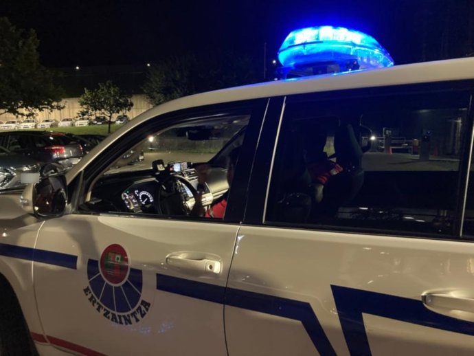 Vehículo de la Ertzaintza