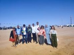El intergrupo Paz y Libertad en el Sahara - Askatasuna eta Bakea Saharan asiste a los actos de conmemoración del 50 aniversario de la RASD.