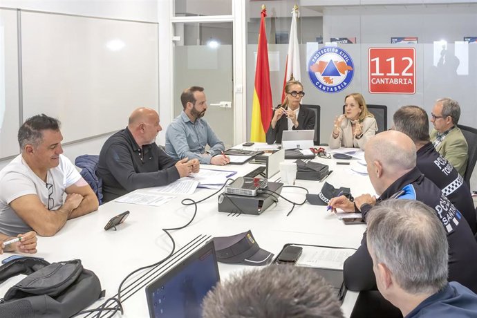 La Consejera De Presidencia, Justicia, Seguridad Y Simplificación Administrativa, Isabel Urrutia, Asiste A La Comisión De Coordinación De Policías Locales