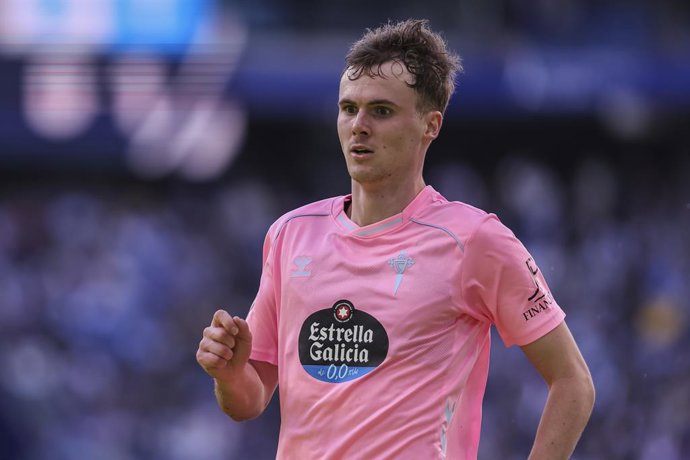 Archivo - Williot Swedberg of RC Celta de Vigo looks on during the Spanish league, LaLiga EA Sports, football match played between RCD Espanyol and RC Celta de Vigo at RCDE Stadium on February 14, 2026 in Barcelona, Spain.