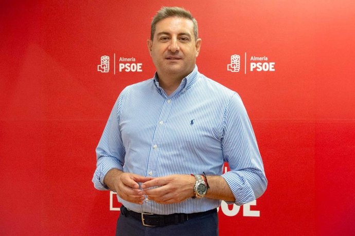 Archivo - El secretario de Organización del PSOE de Almería, José Nicolás Ayala.