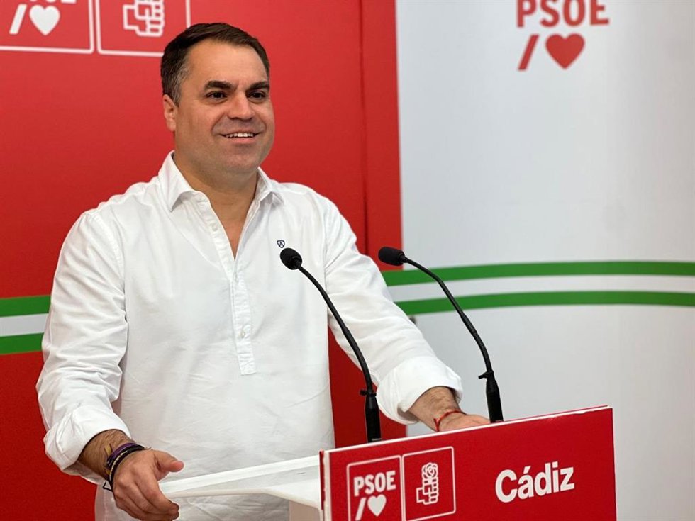 Archivo - Juan Cornejo, secretario de Organización del PSOE de Cádiz.
