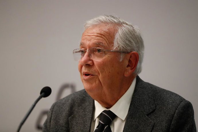 Archivo - El periodista, Fernando Jáuregui, en la presentación de su libro 'Los abogados que cambiaron España, 80 años de historia. Los juristas que contribuyeron a la democracia (1939-2019)'.